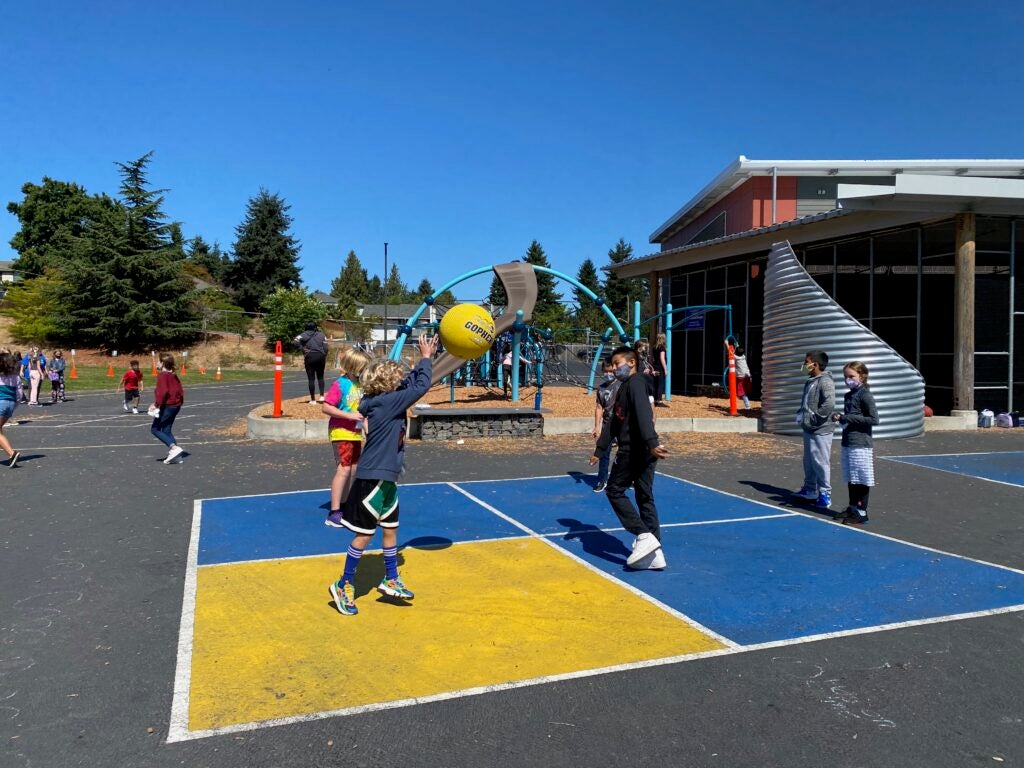 Recess Arbor Heights Elementary School